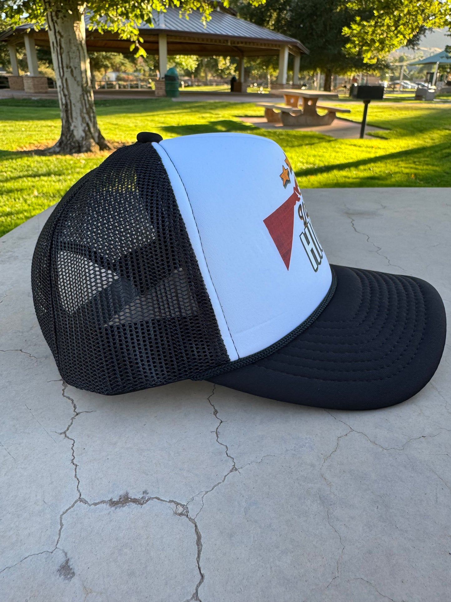 Vibe High – Mid Profile 5 Panel Foam Trucker Hat