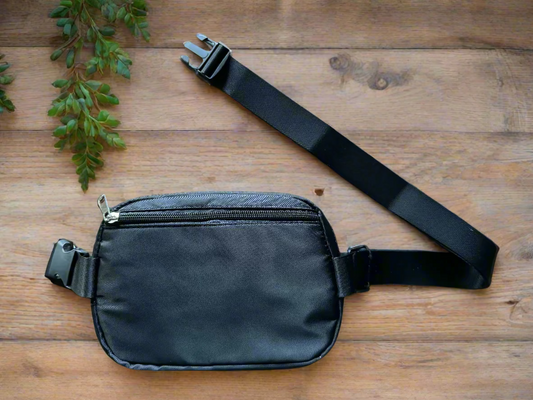 Adventure-Ready Fanny Pack – Forest Trees Design