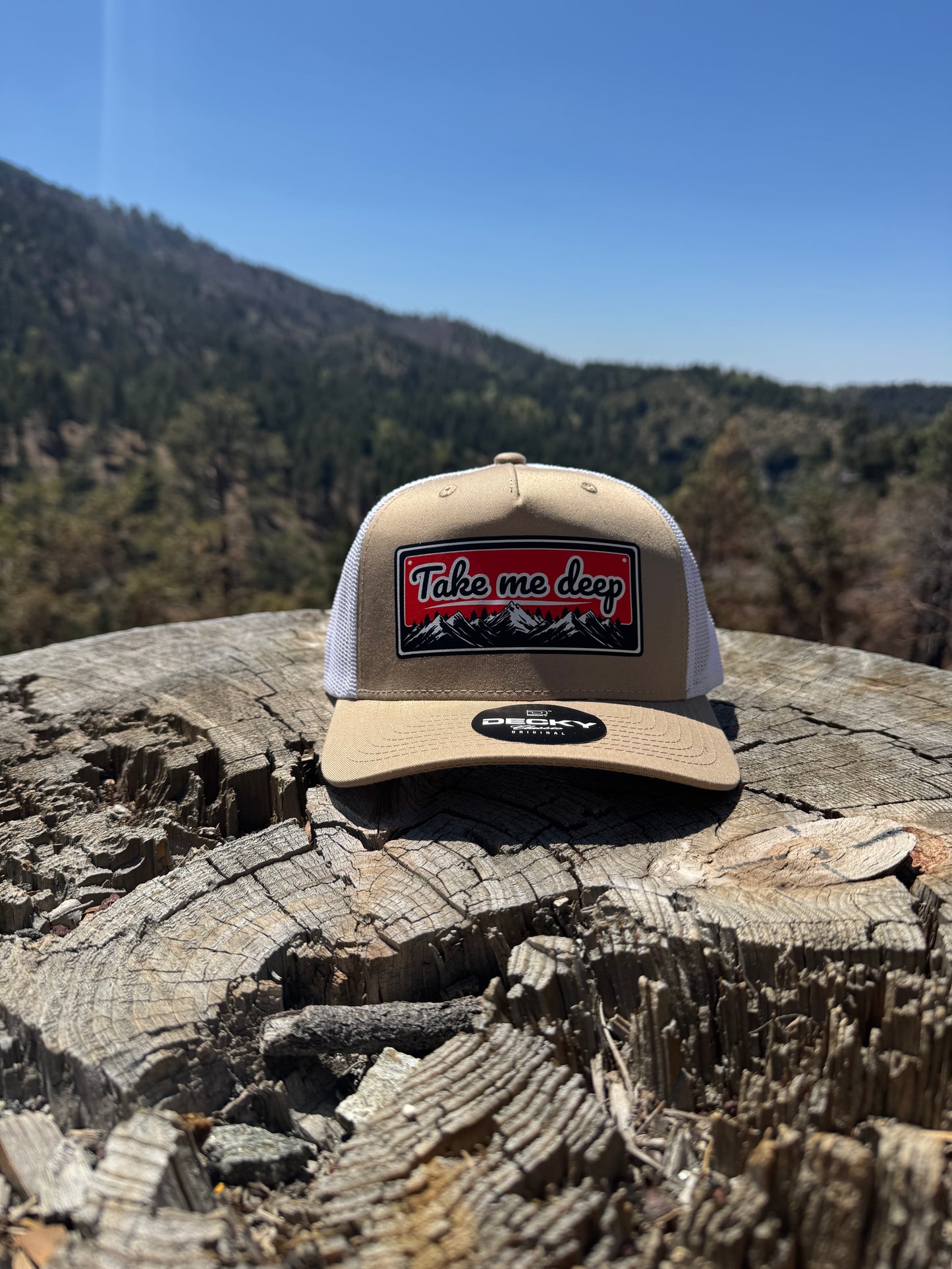 Take Me Deep – Classic Mid-Profile Trucker Hat