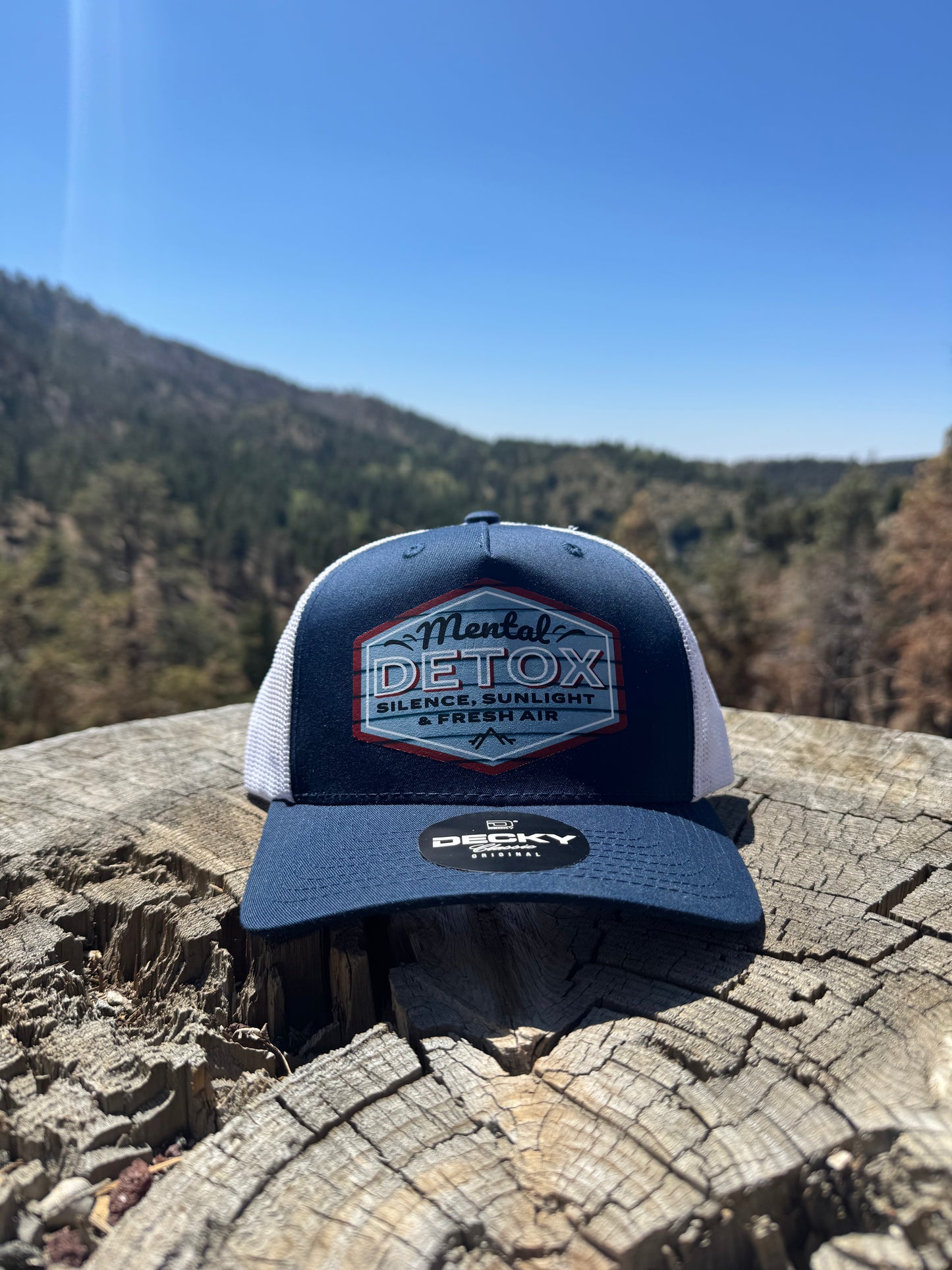 Mental Detox (Silence, Sunlight & Fresh Air) Trucker Hat
