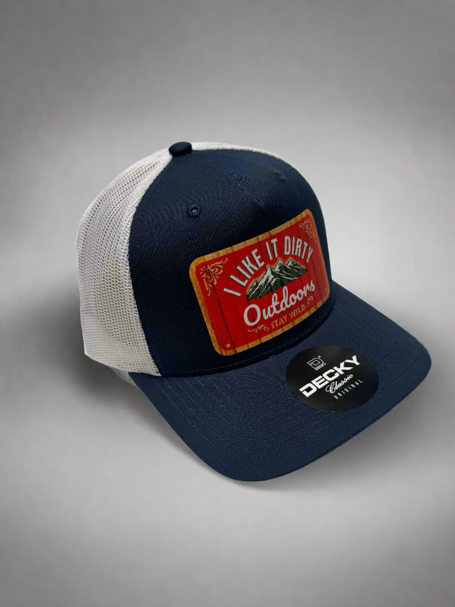 I Like it Dirty Outdoors Trucker Hat