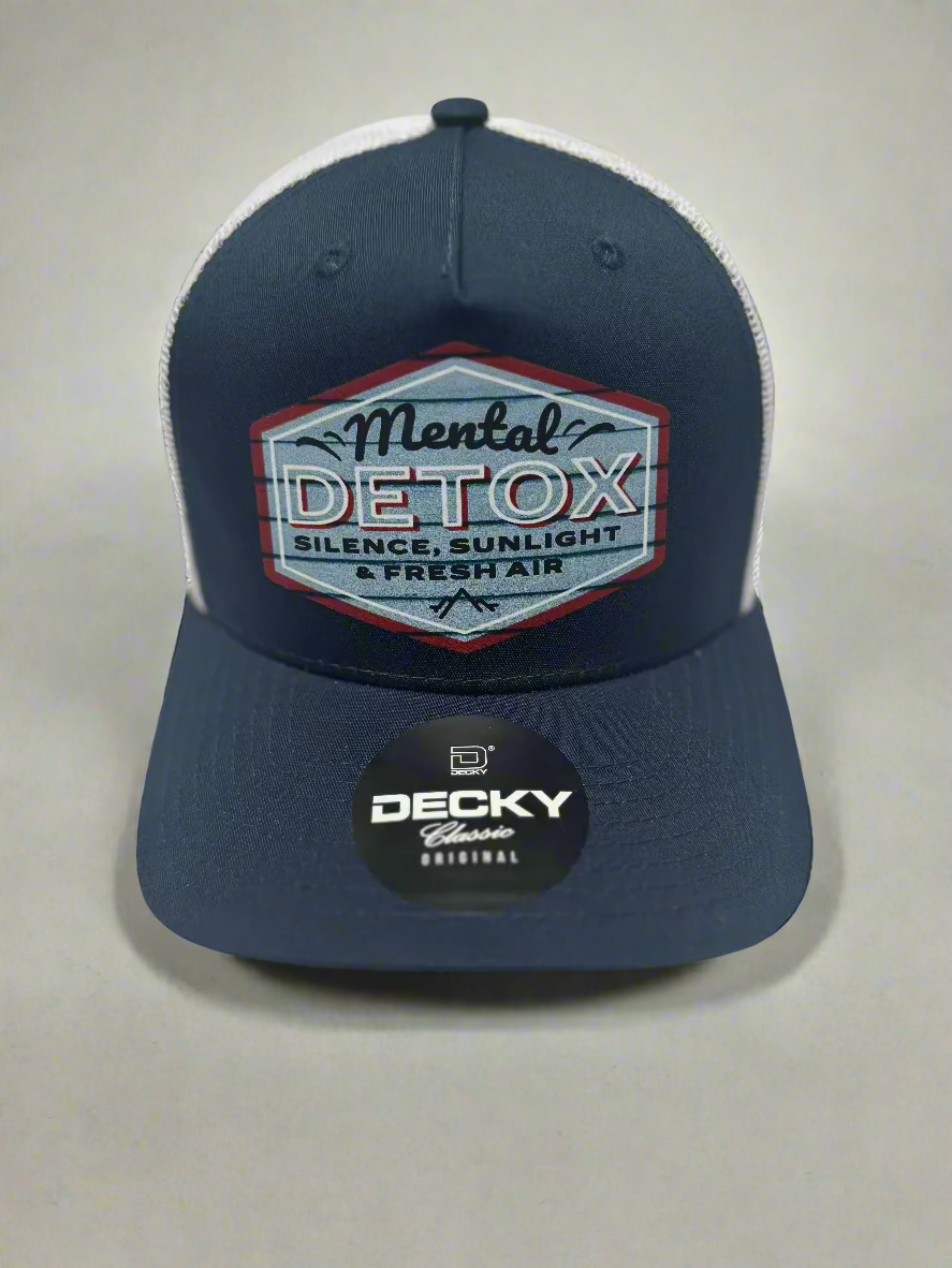 Mental Detox (Silence, Sunlight & Fresh Air) Trucker Hat