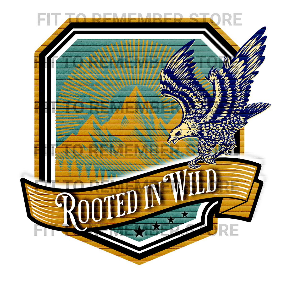 Rooted In Wild DTF Design -Instant Download