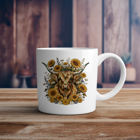 Rustic Boho Highland Cow Western – Digital PNG Download | T-shirts, Hoodies, Tank Tops