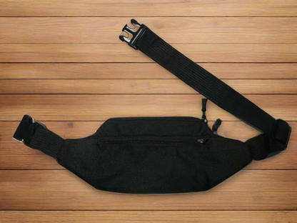 Sports Fanny Pack – Black | Forest Mountain