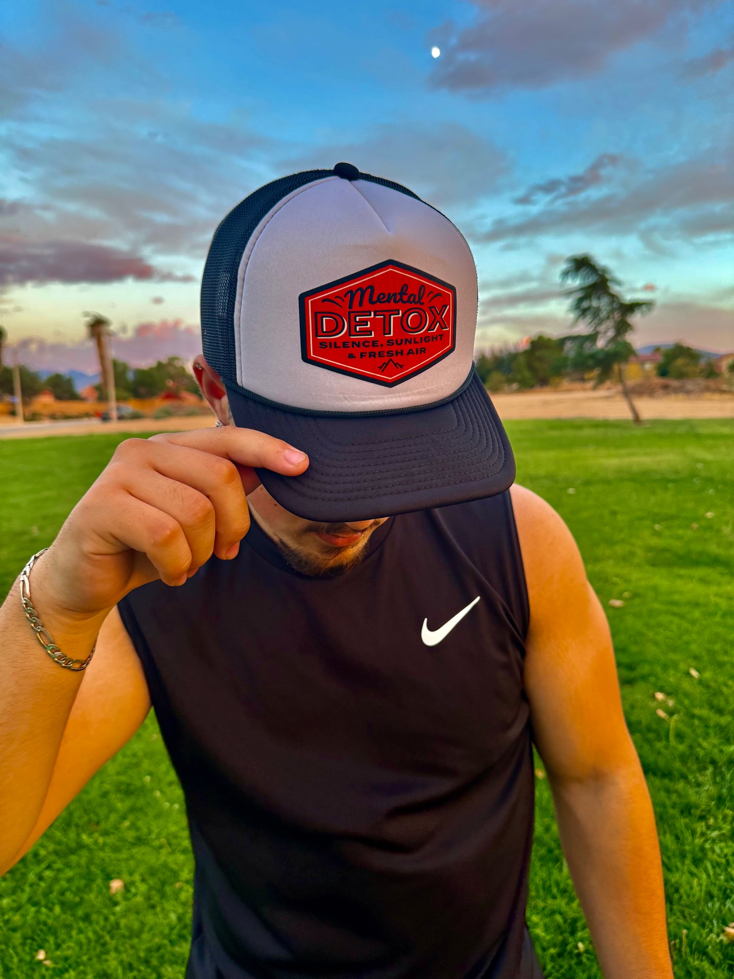 Mental Detox Outdoor Trucker Hat