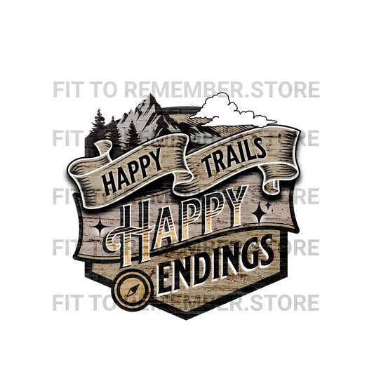 Happy Ending Happy Endings DTF Design- Instant Download