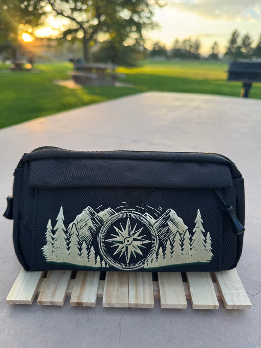 Sports Fanny Pack – Outdoor Crossbody Waist Bag (Black)