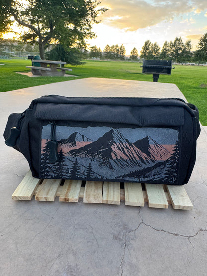 Sports Fanny Pack – Black | Forest Mountain