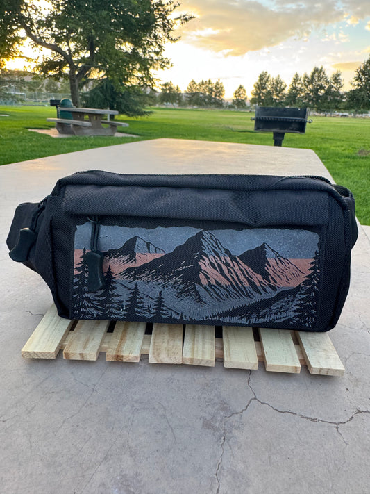 Sports Fanny Pack – Black | Forest Mountain