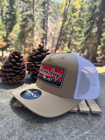 Take Me Deep – Classic Mid-Profile Trucker Hat