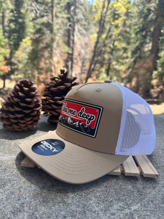 Take Me Deep – Classic Mid-Profile Trucker Hat