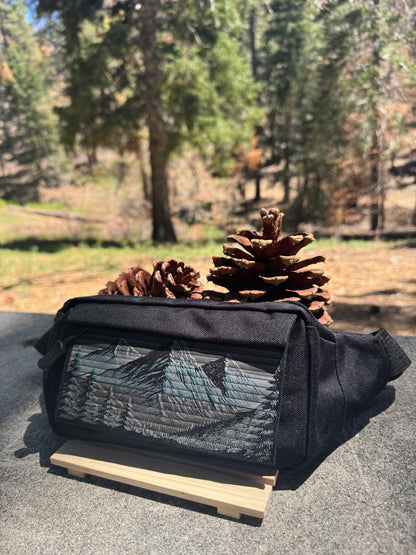 Sports Fanny Pack – Black | Forest Mountain
