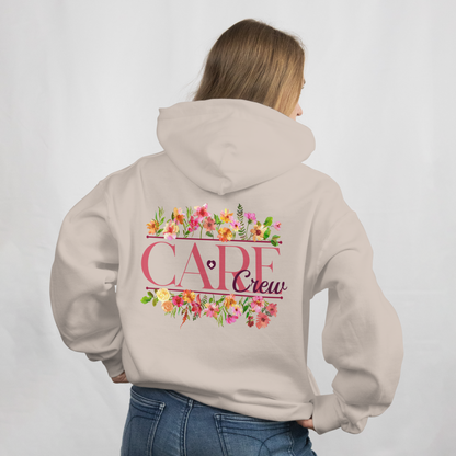 Care Crew Floral Healthcare Team Design – Digital PNG Download | Crossbody Bag, Hoodie, T-Shirt