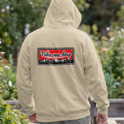 Take Me Deep Nature PNG | Mountain Wilderness Adventure – Digital PNG Download | Tote Bags, Hats, Backpacks