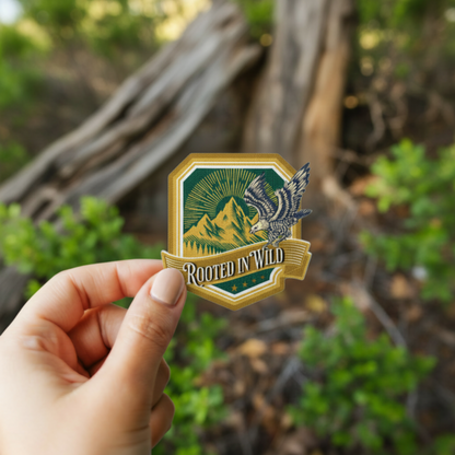 Rooted In Wild | Nature & Wilderness Graphic – Digital PNG Download | Sweaters, T-shirts, Trucker Hats