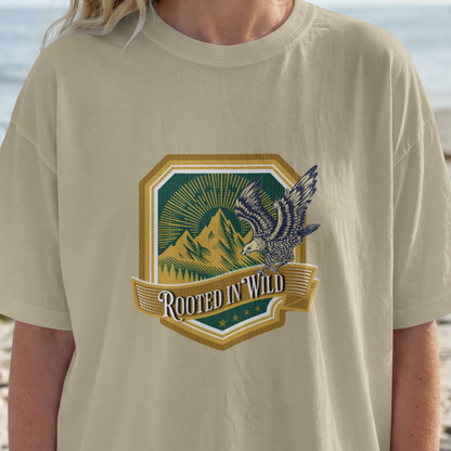 Rooted In Wild | Nature & Wilderness Graphic – Digital PNG Download | Sweaters, T-shirts, Trucker Hats