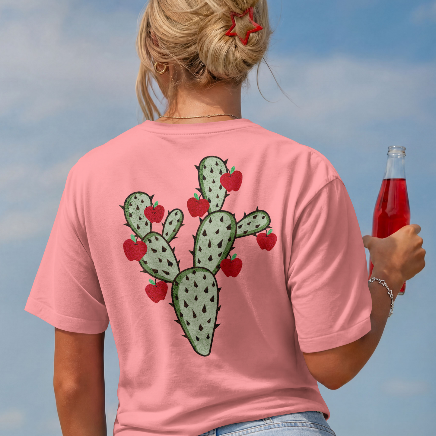Desert Apple Cactus PNG Design