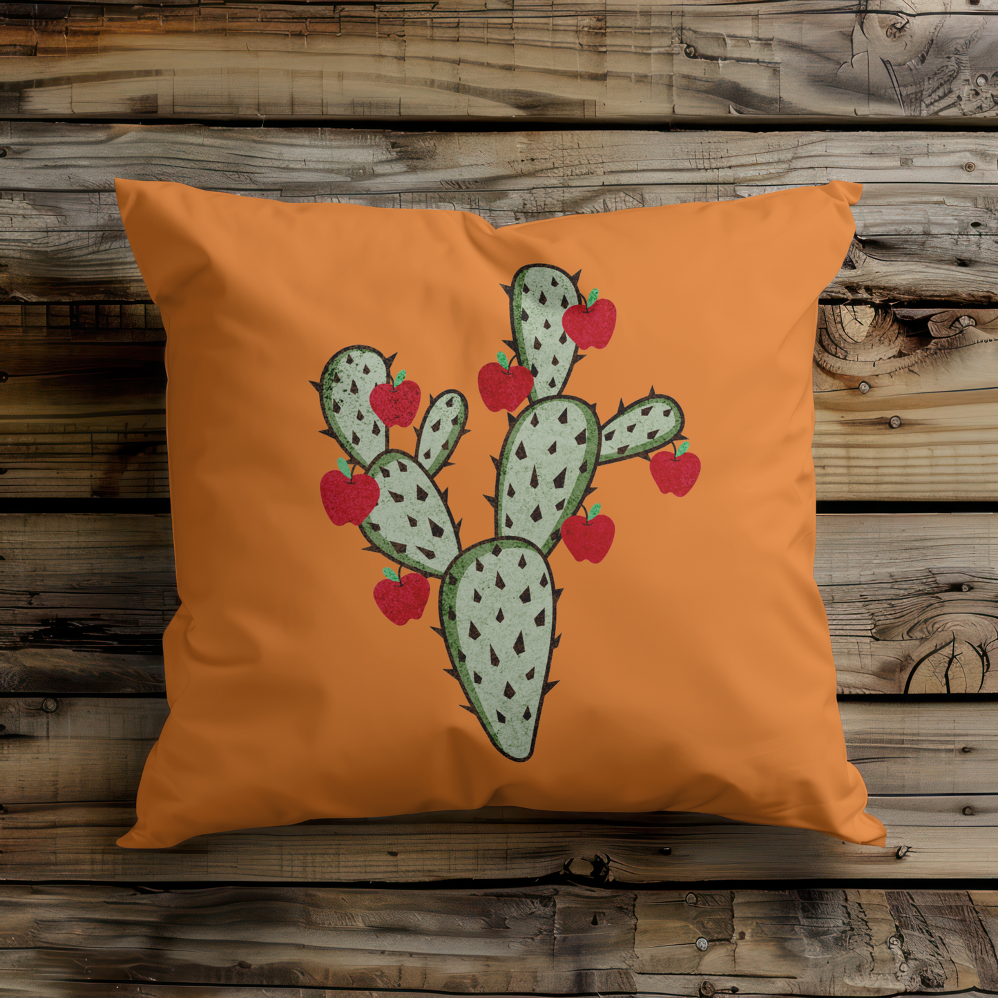 Desert Apple Cactus PNG Design