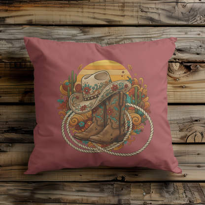Sunset Desert Cowboy Boots & Hat – Digital PNG Download | Hat, Hoodies, Tote Bags
