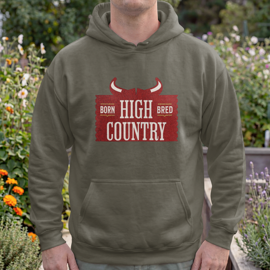 High Country Born & Bred Western Country– Digital PNG Download | Caps, Hats, Beanies