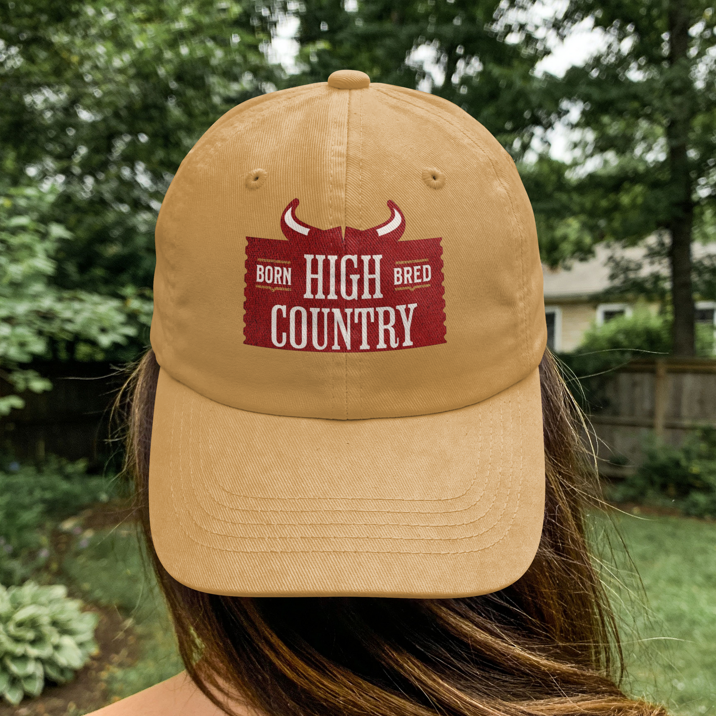 High Country Born & Bred Western Country– Digital PNG Download | Caps, Hats, Beanies