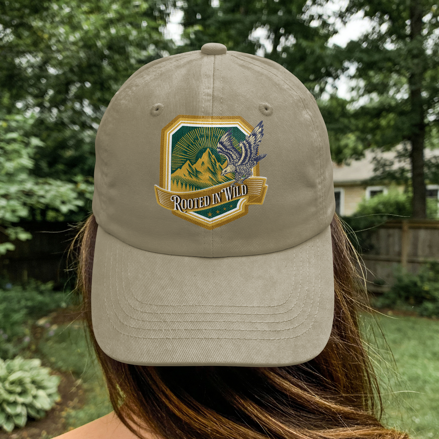 Rooted In Wild | Nature & Wilderness Graphic – Digital PNG Download | Sweaters, T-shirts, Trucker Hats