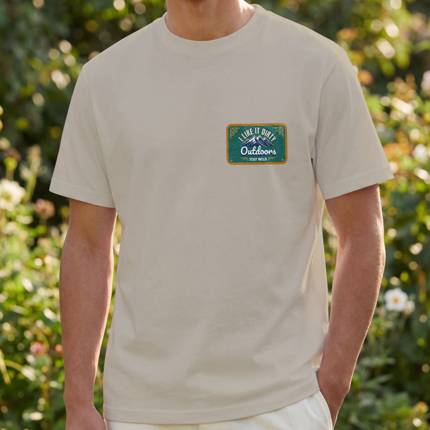 "I like it Dirty" Outdoors” Green – Digital PNG Download | Baseball Hats, Beanies, Backpacks