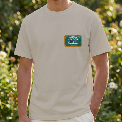 "I like it Dirty" Outdoors” Green – Digital PNG Download | Baseball Hats, Beanies, Backpacks