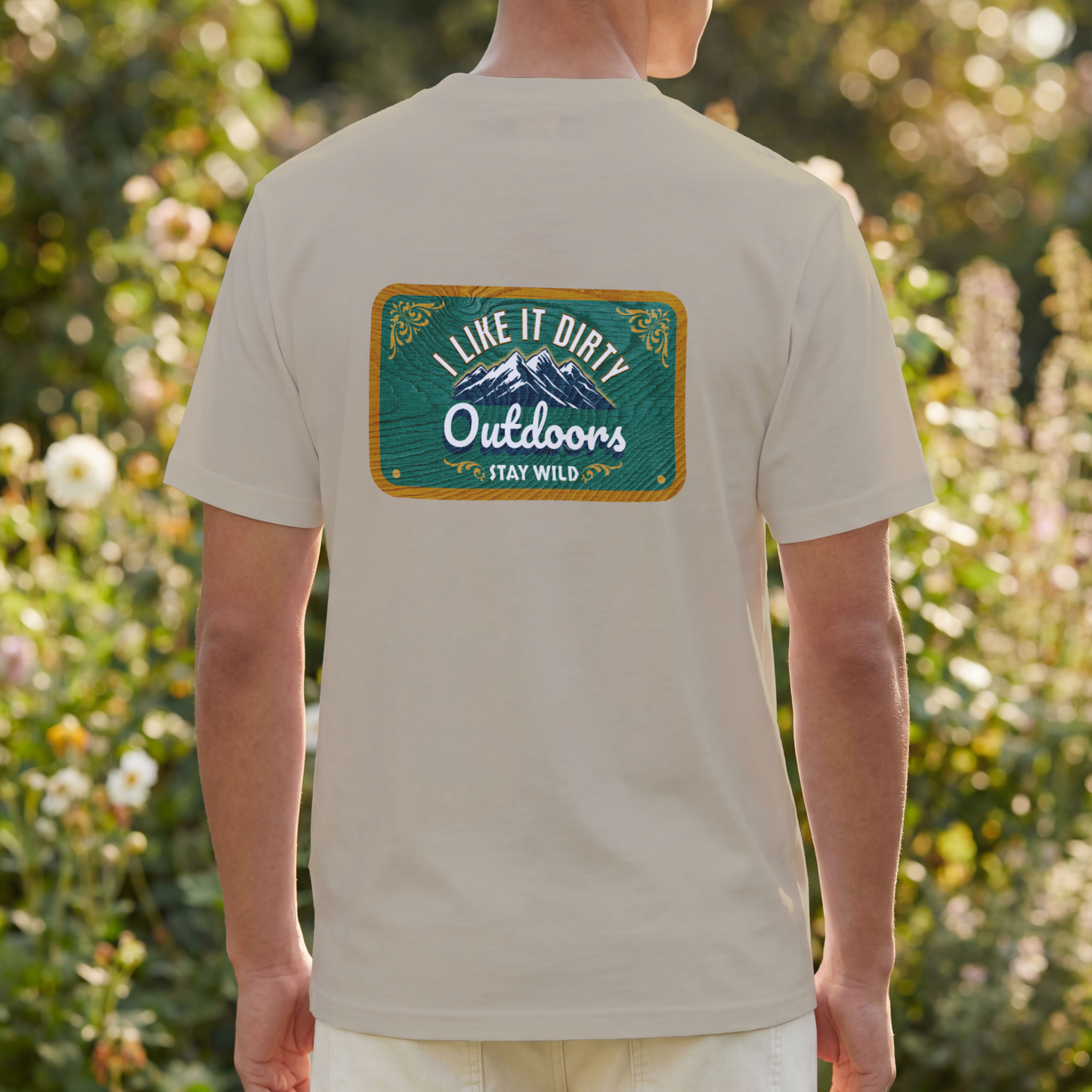 "I like it Dirty" Outdoors” Green – Digital PNG Download | Baseball Hats, Beanies, Backpacks