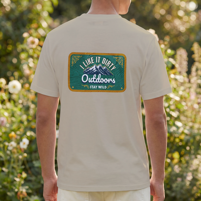 "I like it Dirty" Outdoors” Green – Digital PNG Download | Baseball Hats, Beanies, Backpacks