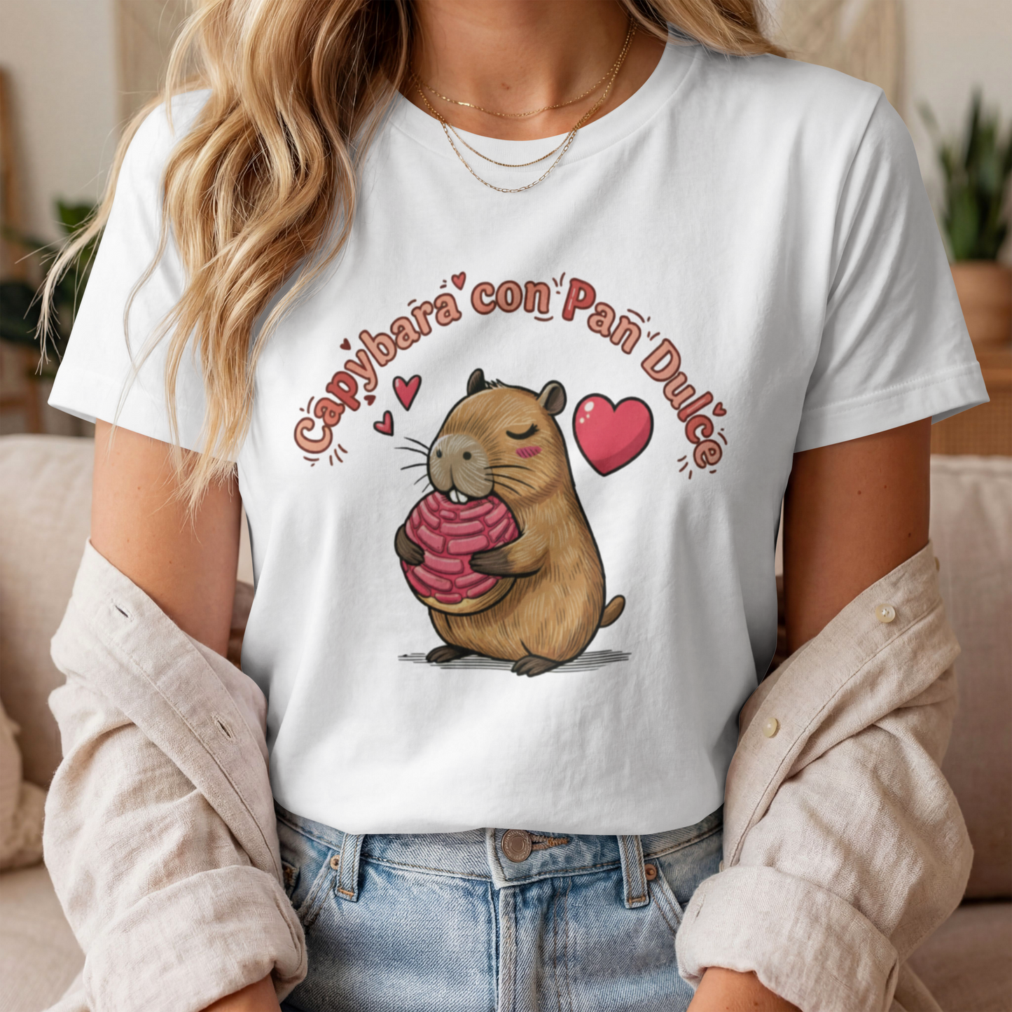 Capybara con Pan Dulce Cute Sweet Treat Design– Digital PNG Download | Tees, Hoodies, Mugs
