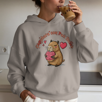 Capybara con Pan Dulce Cute Sweet Treat Design– Digital PNG Download | Tees, Hoodies, Mugs