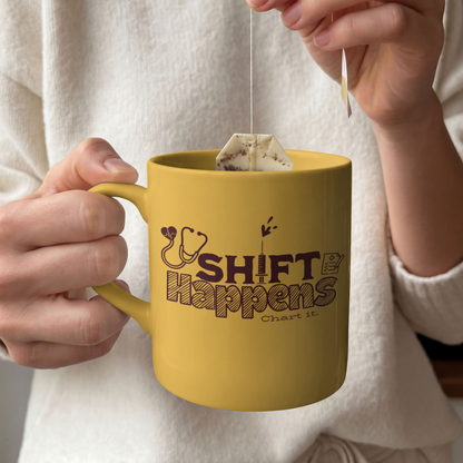 Shift Happens – Chart It. Healthcare-Themed Design – Digital PNG Download | Sweater, Hoodie, T-Shirt