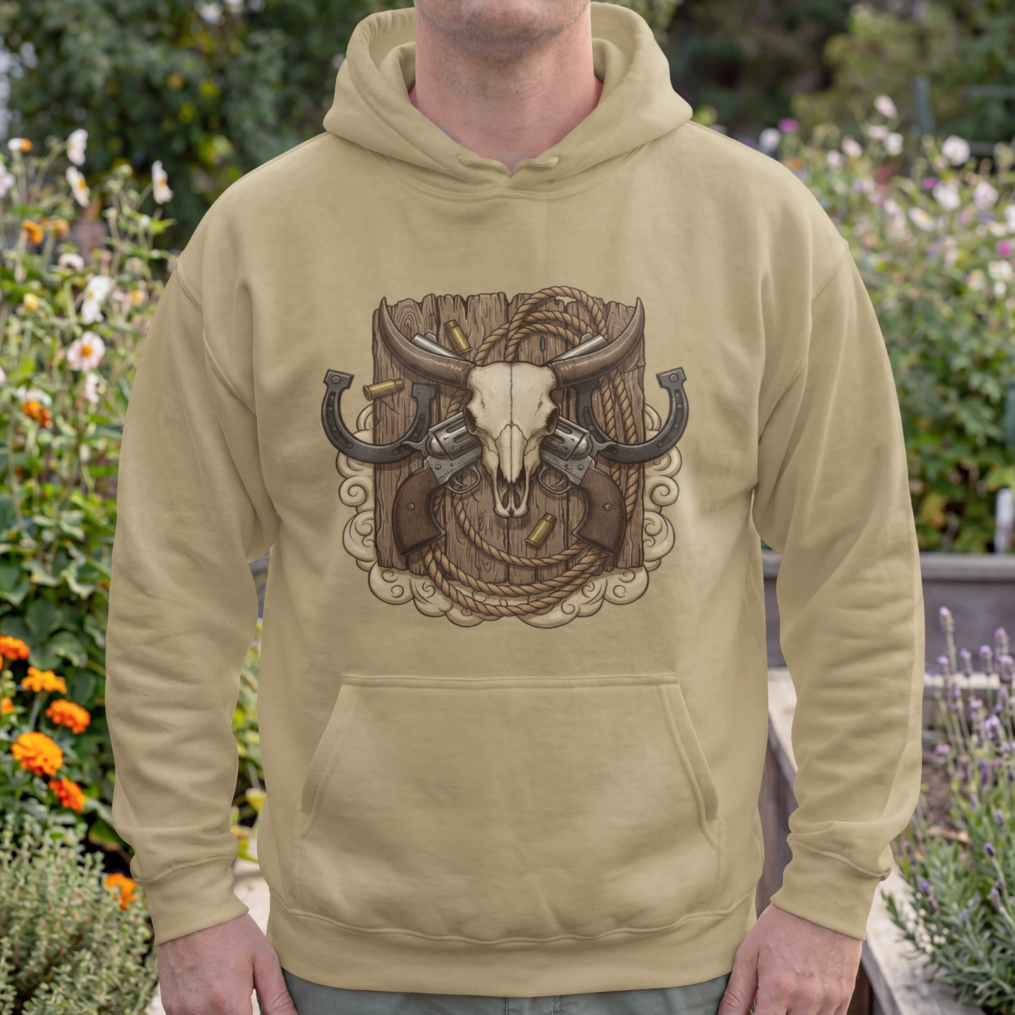 Lucky Outlaw Emblem Design– Digital PNG Download for T-Shirts, mugs, hoodies
