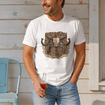 Lucky Outlaw Emblem Design– Digital PNG Download for T-Shirts, mugs, hoodies