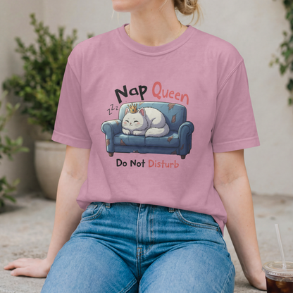 Nap Queen, Do Not Disturb, Cozy Cat Couch Napping Design– Digital PNG Download | Tees, Hoodie, Mugs