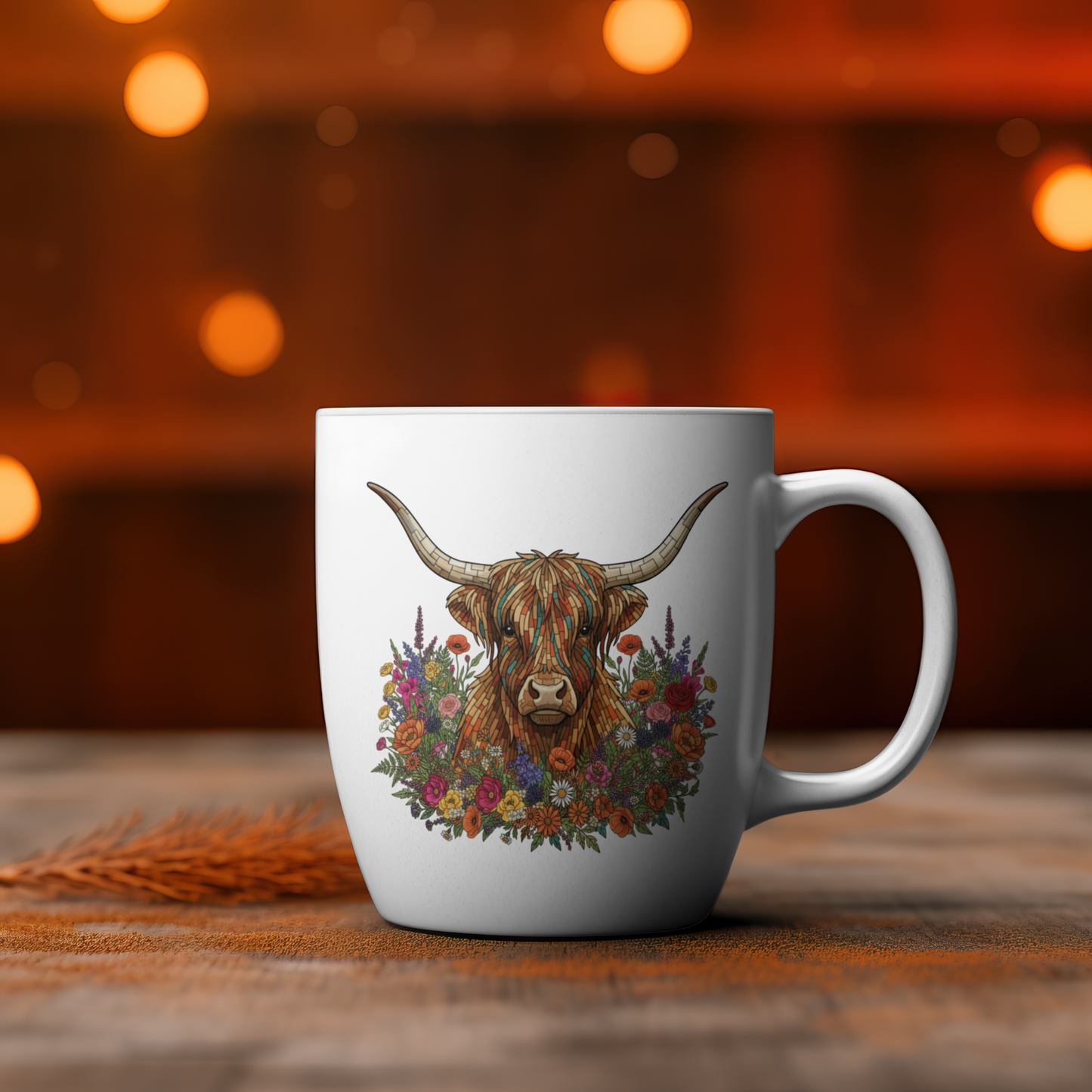 Wildflower Highland Beauty– Digital PNG Download | Mugs, Tees, Sweaters