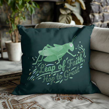 Leap of Faith, Hop to Great Grasshopper Inspirational Design– Digital PNG Download | Shirts, Mugs, Wall Art