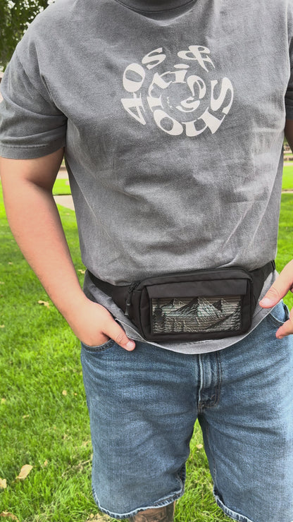 Sports Fanny Pack – Black | Forest Mountain